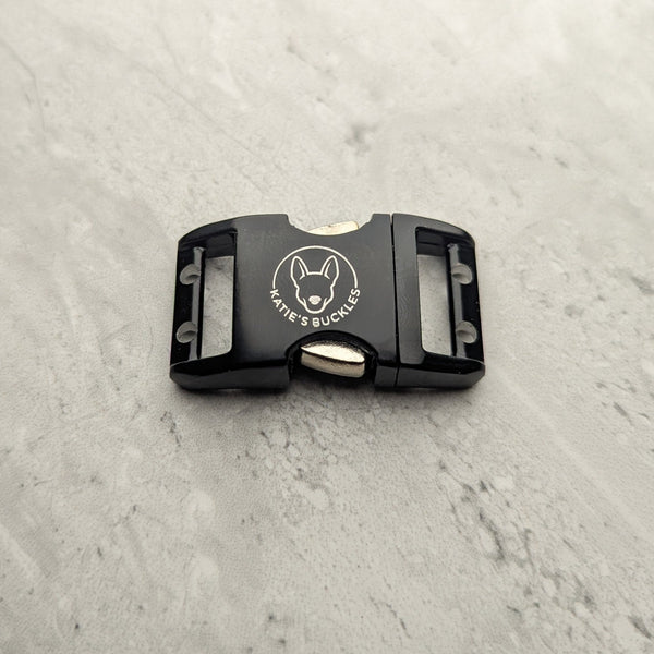 Black Micro Zen Buckle Katie's Buckles